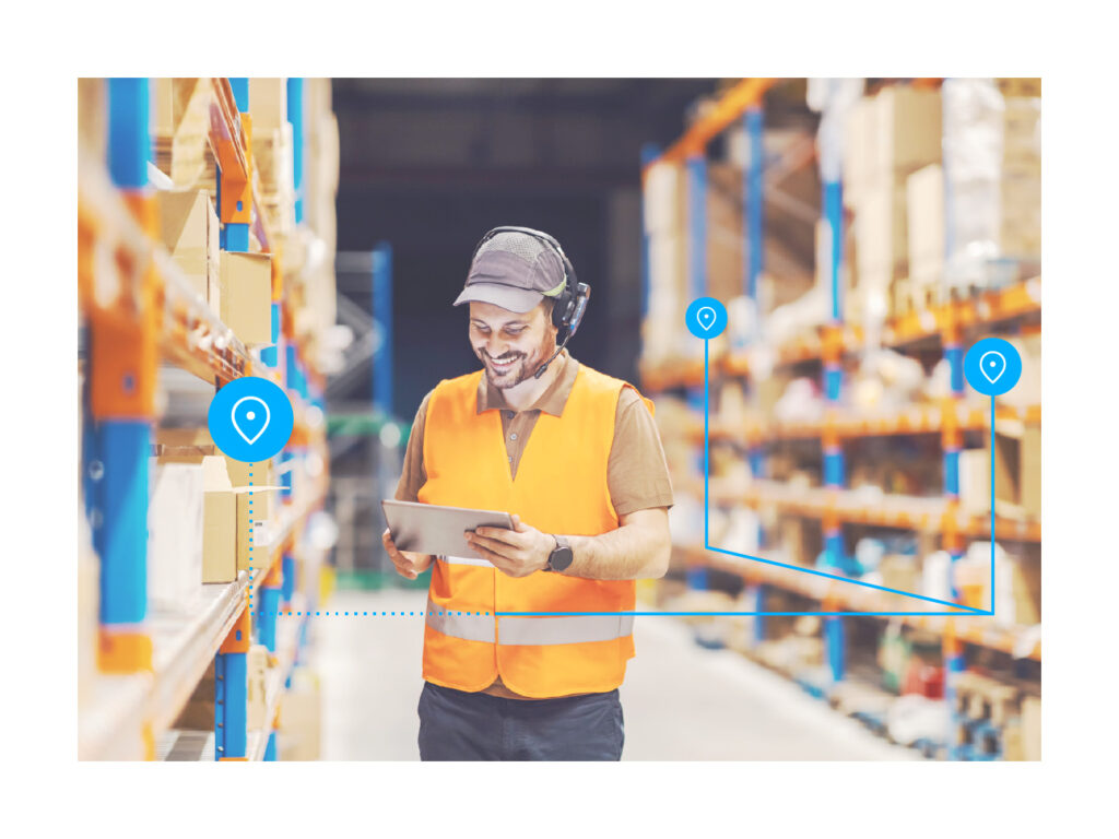 Material replenishment with RTLS solutions from Cavea GmbH